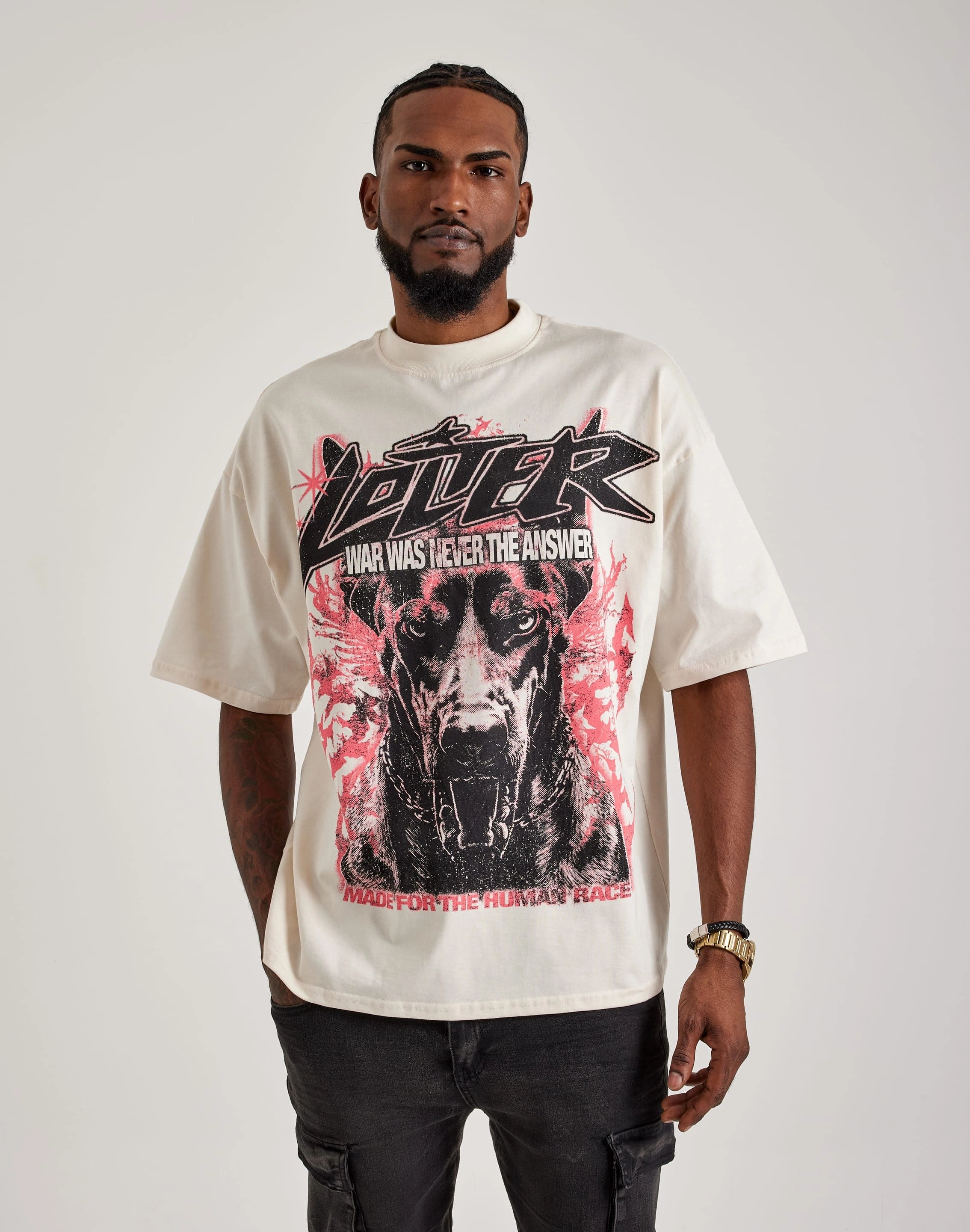 FrictionResistantFabric Loiter Dog Tag Tee