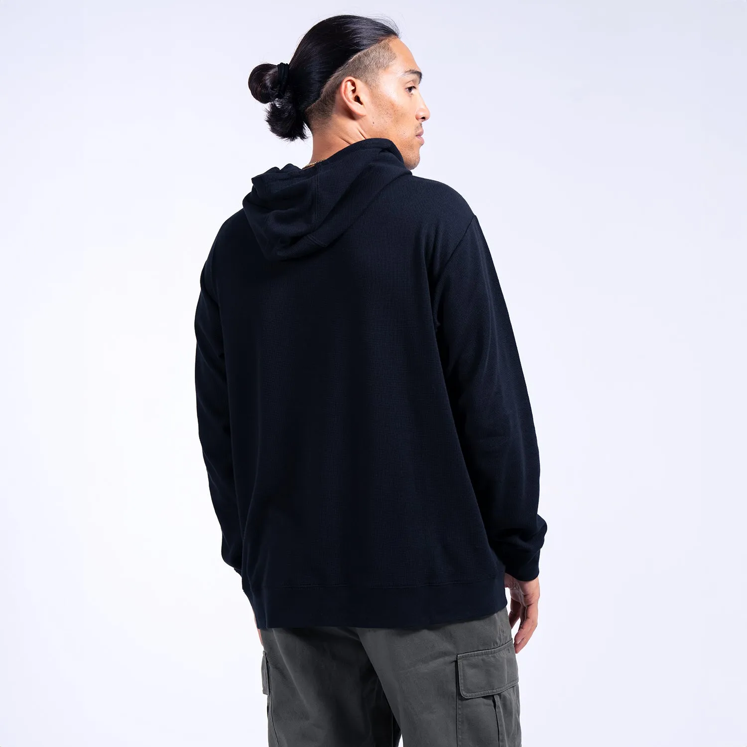 Mesh Glow QuickDrying Material Long Sleeve Thermal Hoody - Mens