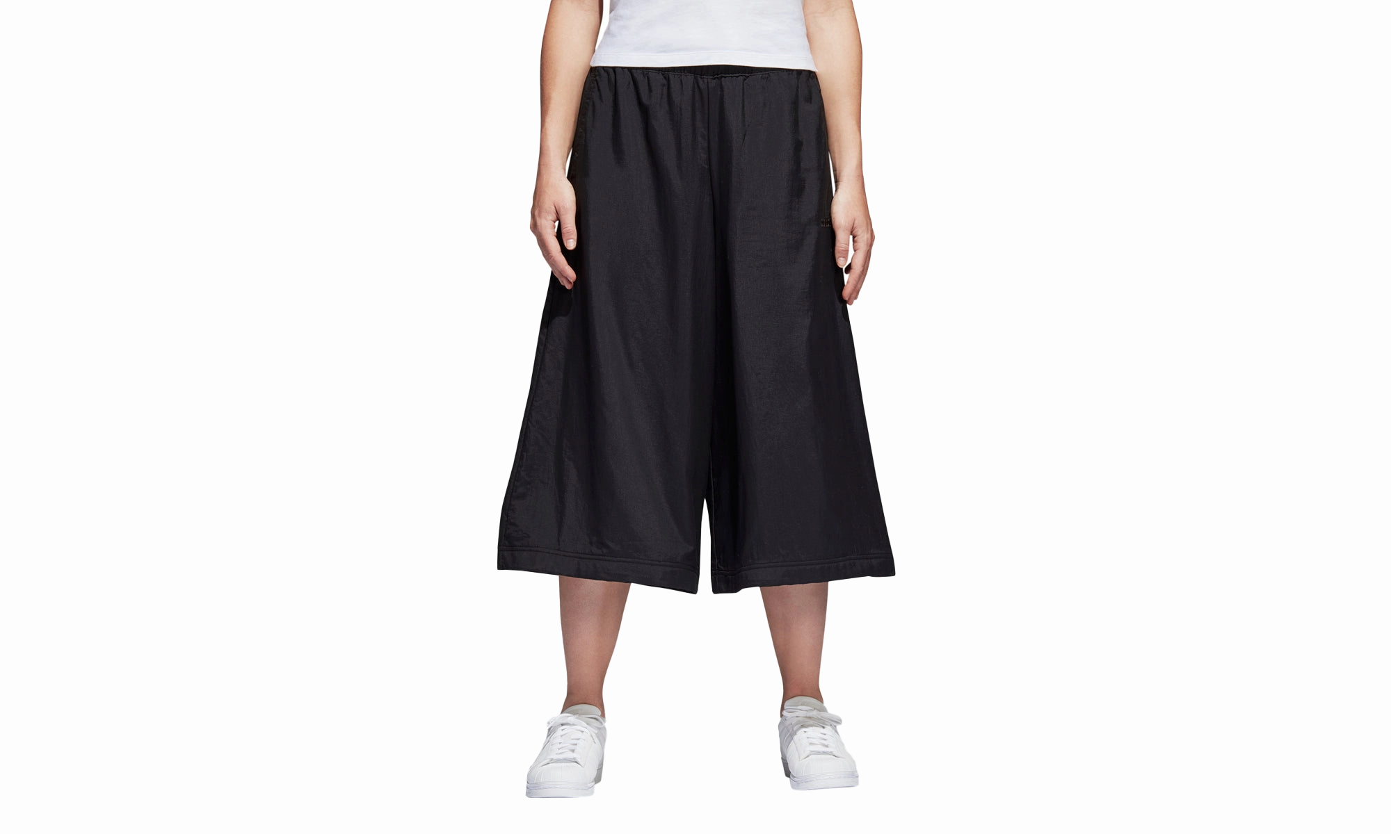 Long Culotte Pants "Black" MultiPanelCut