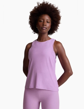 Stay Coolness Machine - learning - enabled Featherweight Rebalance Tank - Lilac Petal Heather