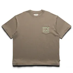 Honor The Gift Paint Works Tee - Taupe New Arrival Elasticized