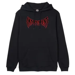 Independent Trucks Voltage Span Hoodie - Black Floral Print African style