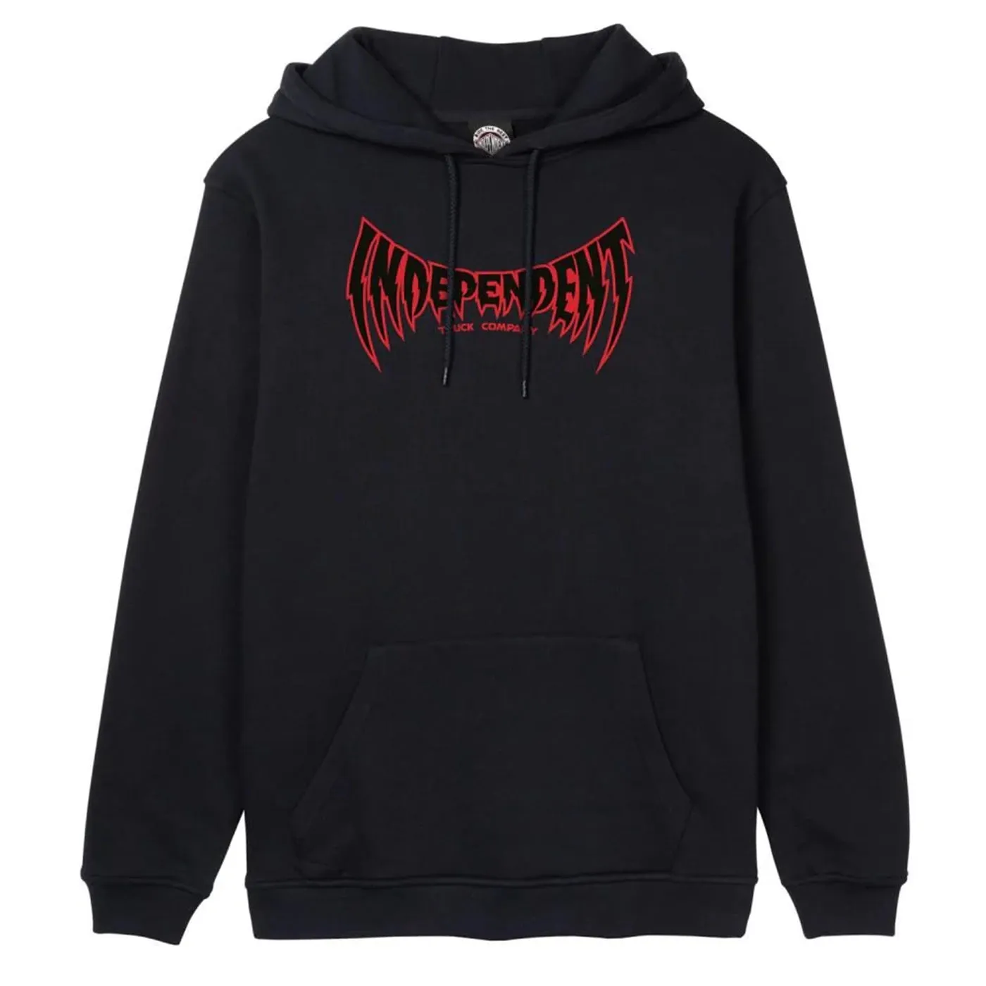 Independent Trucks Voltage Span Hoodie - Black Floral Print African style