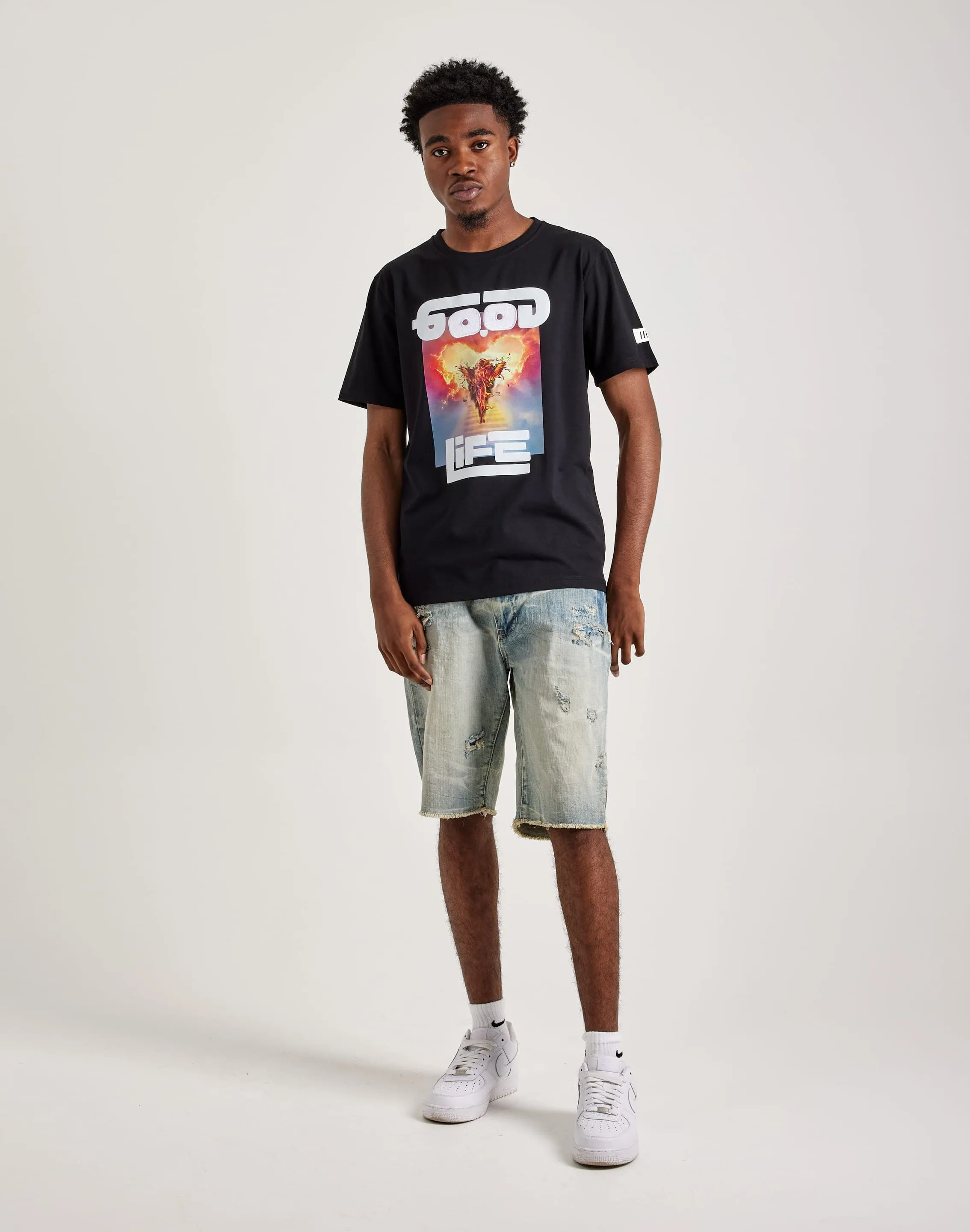 Fifth Loop Good Life Tee AntimicrobialCoating Flatlock stitching