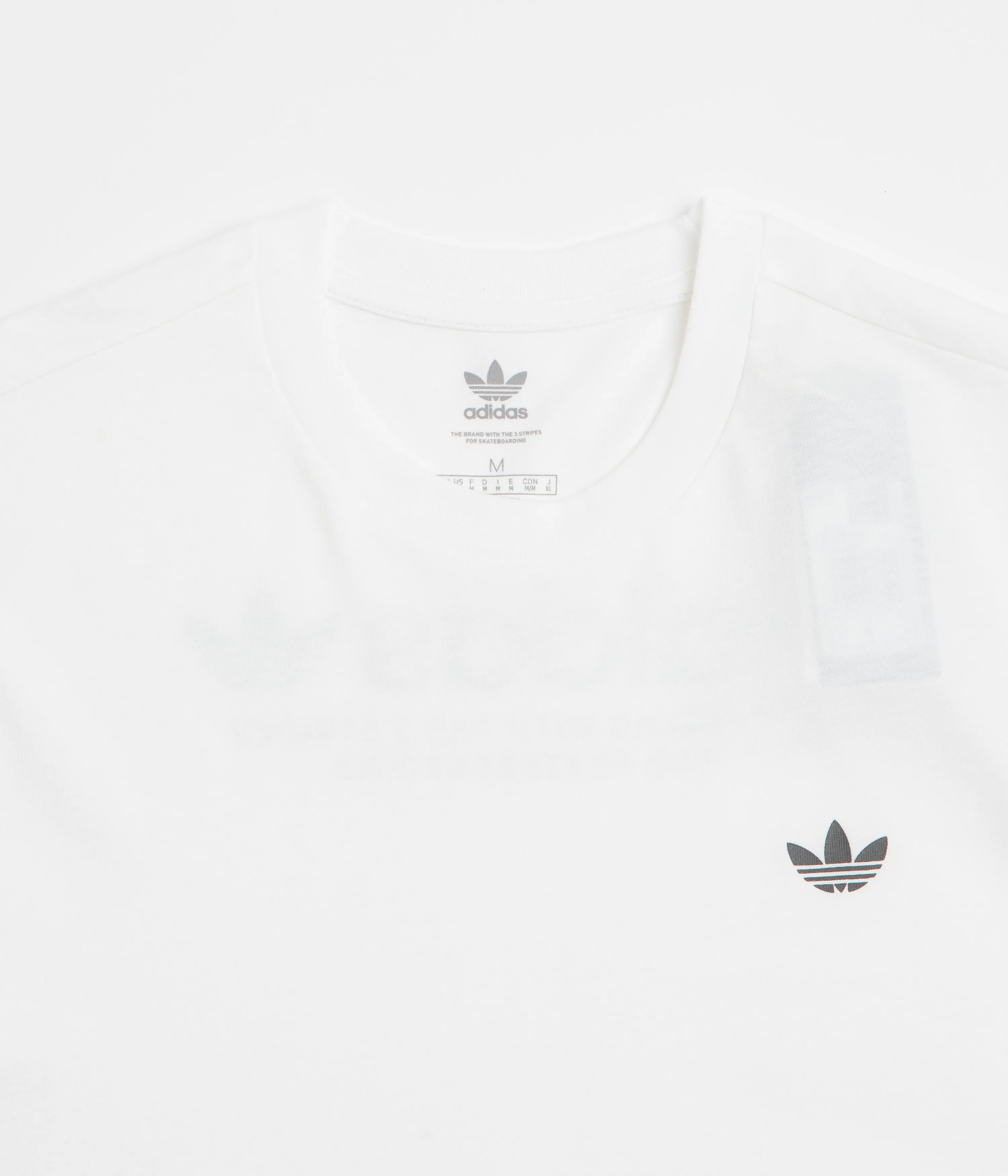 martial arts Adidas 4.0 Logo T-Shirt - White / Black / Black