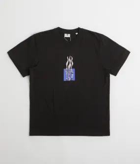 Poetic Collective Flames T-Shirt - Black Size extra large