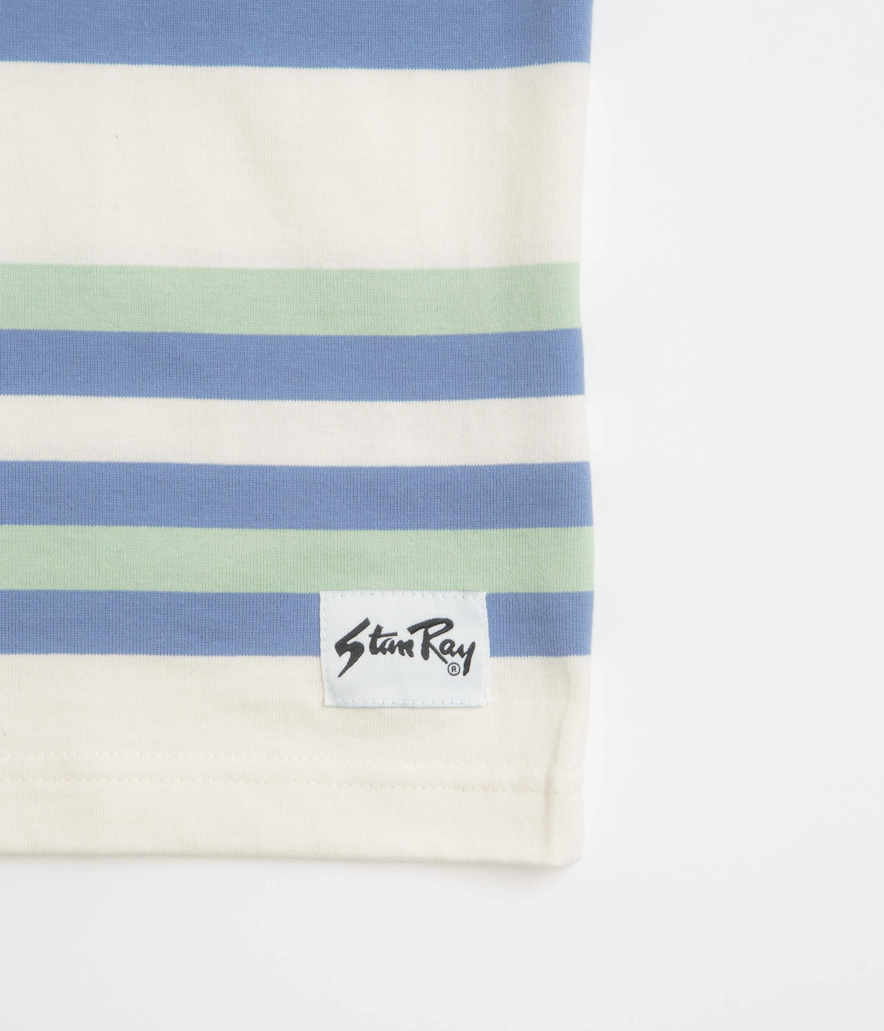silk shirt Stan Ray Stripe T-Shirt - Natural