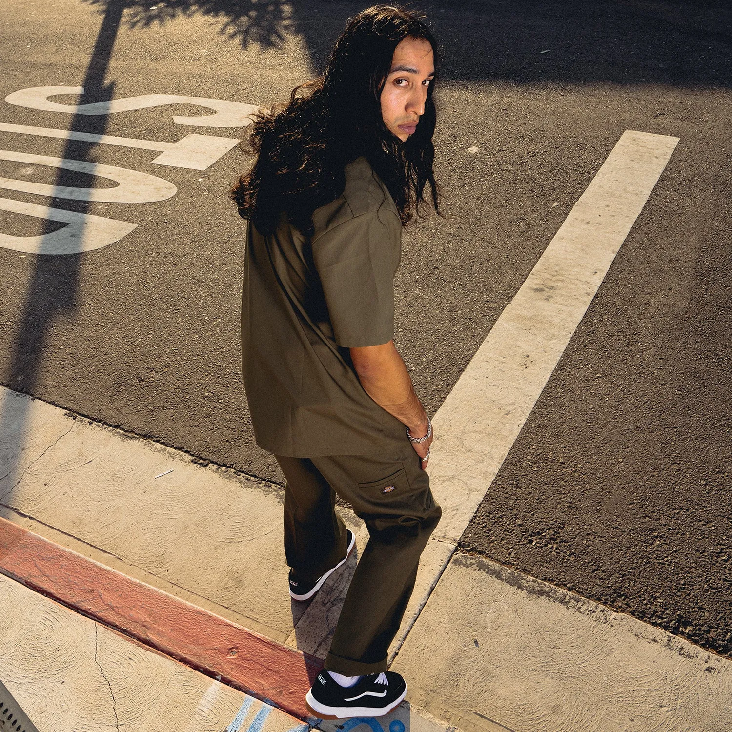 Loose Fit Double Knee Work Pant - Mens Elite Core