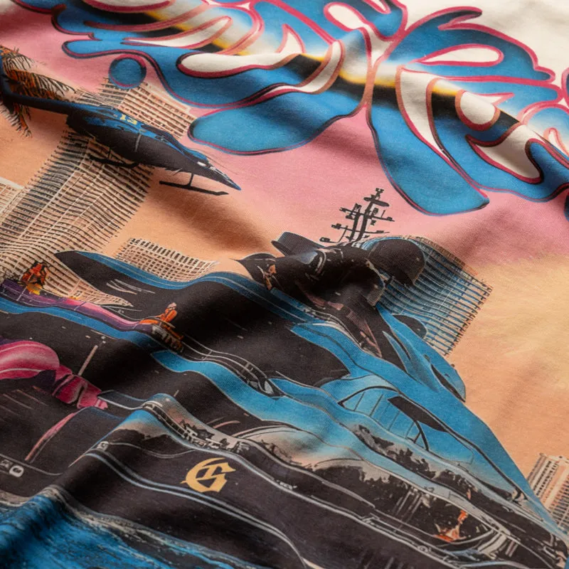 Godspeed New York Memento Vivere Tee - Bone wedding event