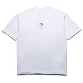 Politics Tire Shop Tee - White embroidered hem