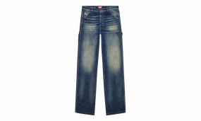 Street Casual Loose Fit Jeans Jeans "Blue"