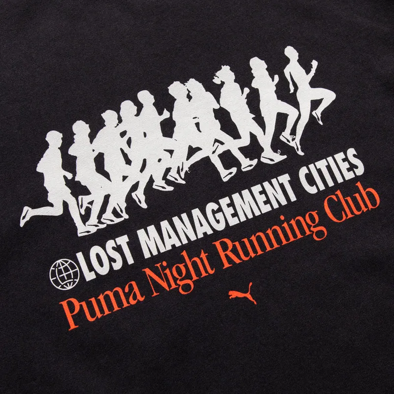 Lost Management Cities x Puma Graphic Tee - Black Breathable Design