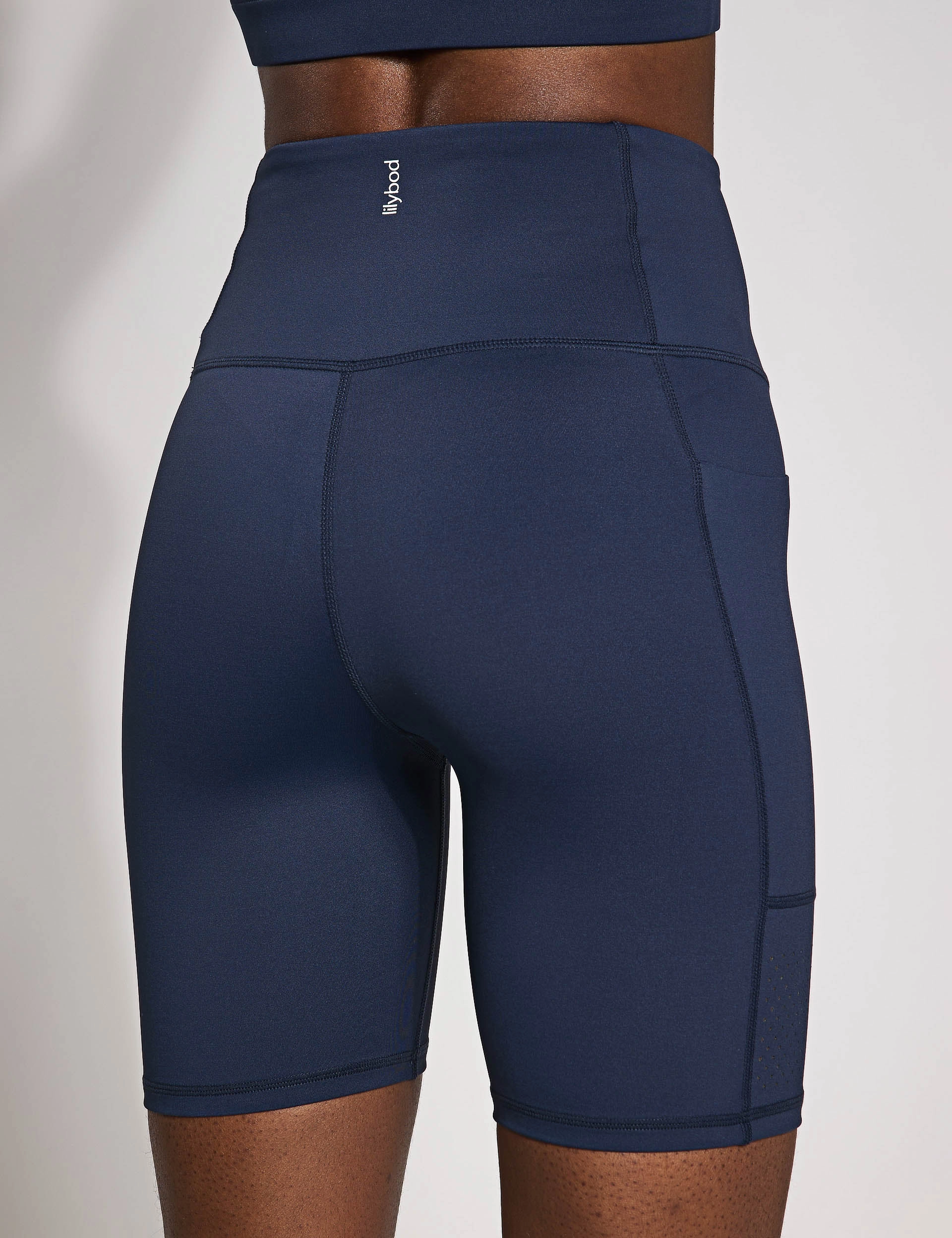 Fitness Friendly Lottie Bike Short - Navy Blue