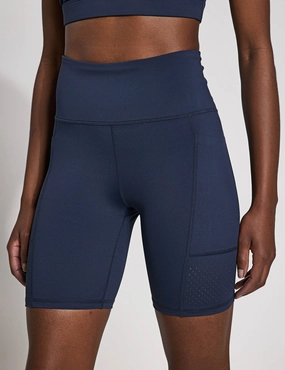 ReinforcedPockets Lottie Bike Short - Navy Blue