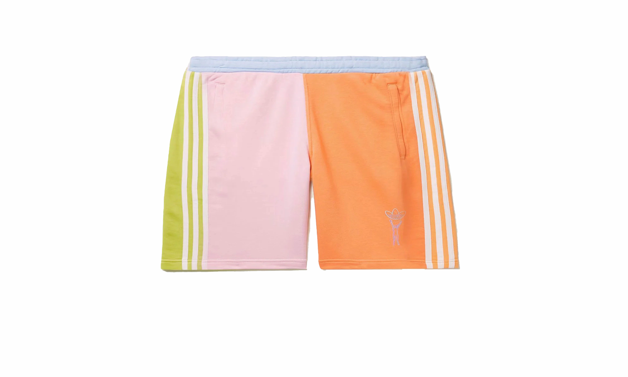 ElasticBinding Matte Fit Love Unites Blocked Shorts "Multicolor"