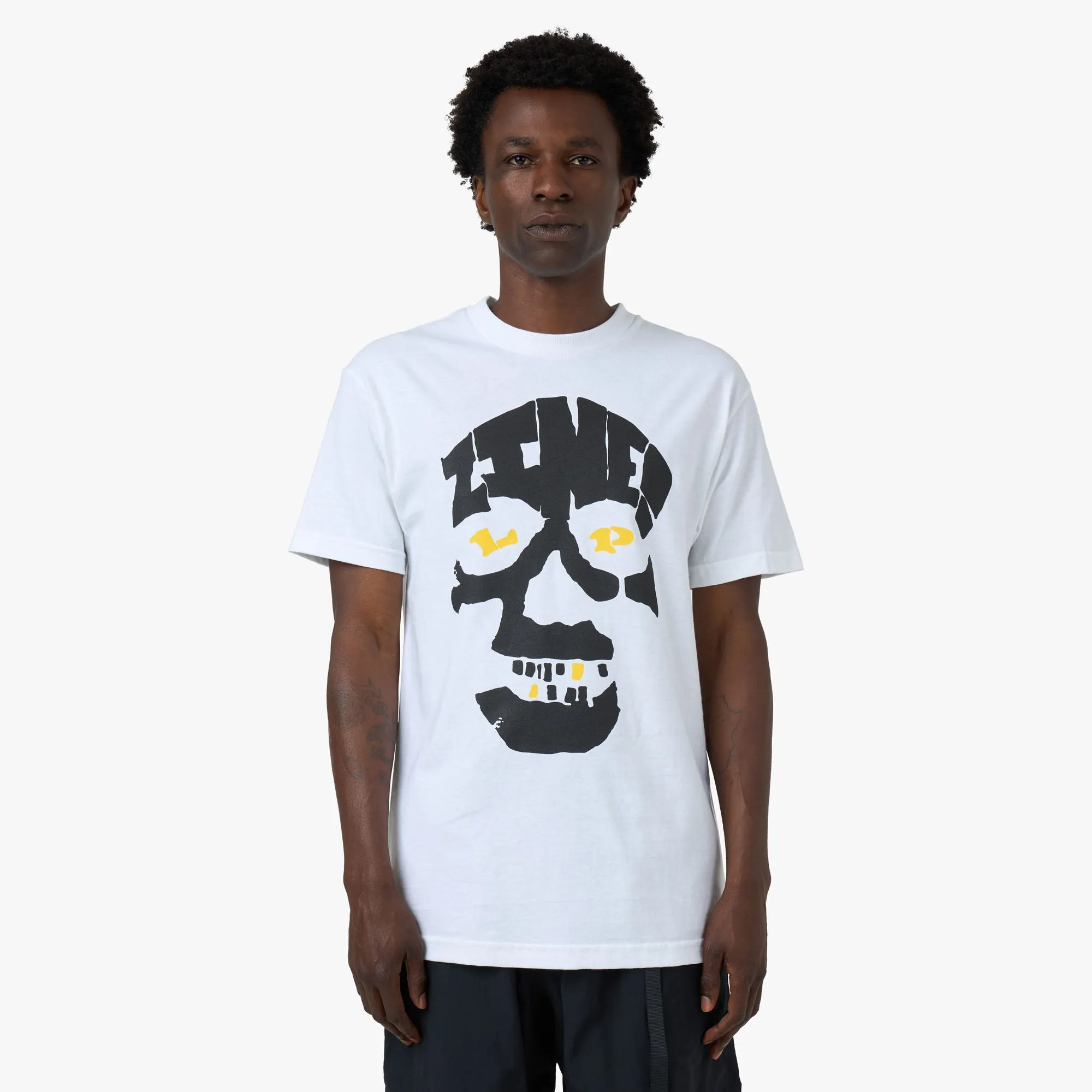 Modern Prints Lilypad Zinnes T-Shirt White