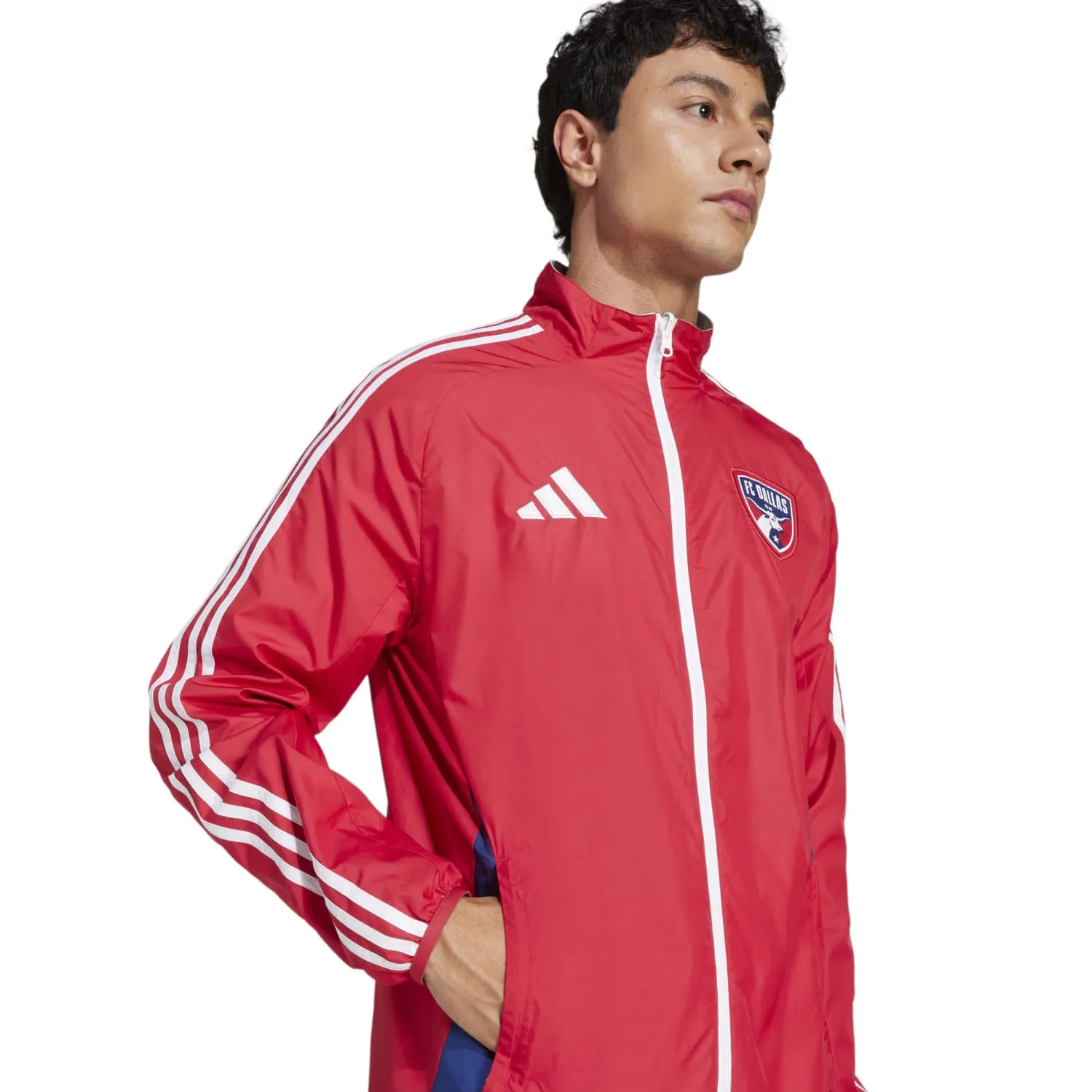 Dallas FC Anthem Jacket - Mens FlexibleCollar Smart Casual