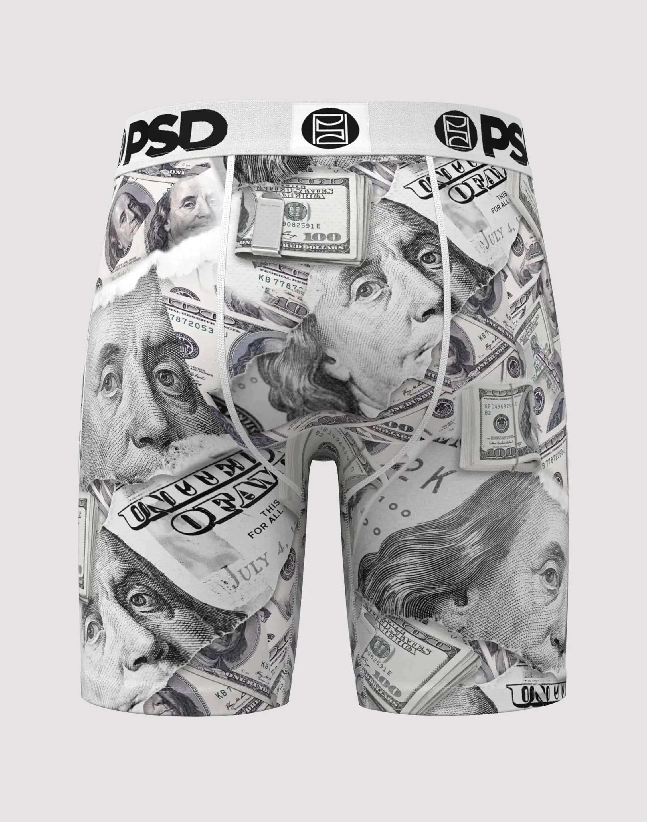 Sustainable production Diamond Soul Psd Underwear Money Show Boxer Briefs
