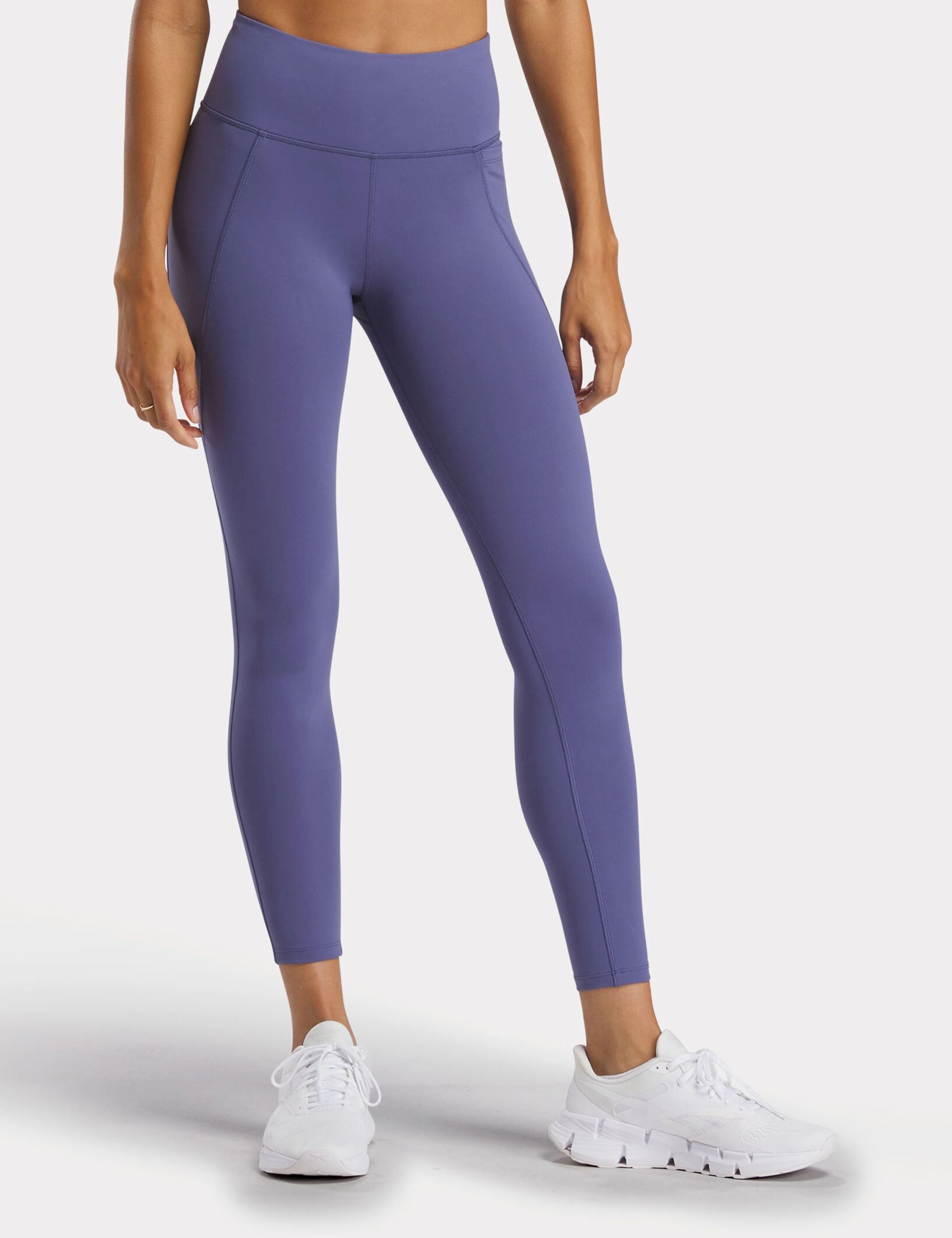 Figure Hug Lux High Waisted Leggings - Twilight Purple