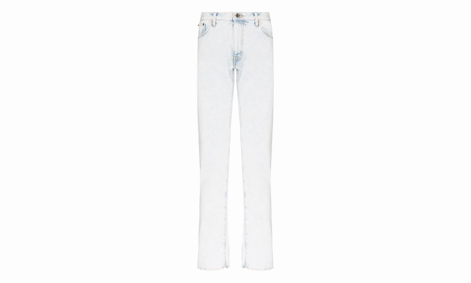 Diag Tab Slim Jeans "Bleach Blue/White" Lifestyle Choice Contemporary Vibe
