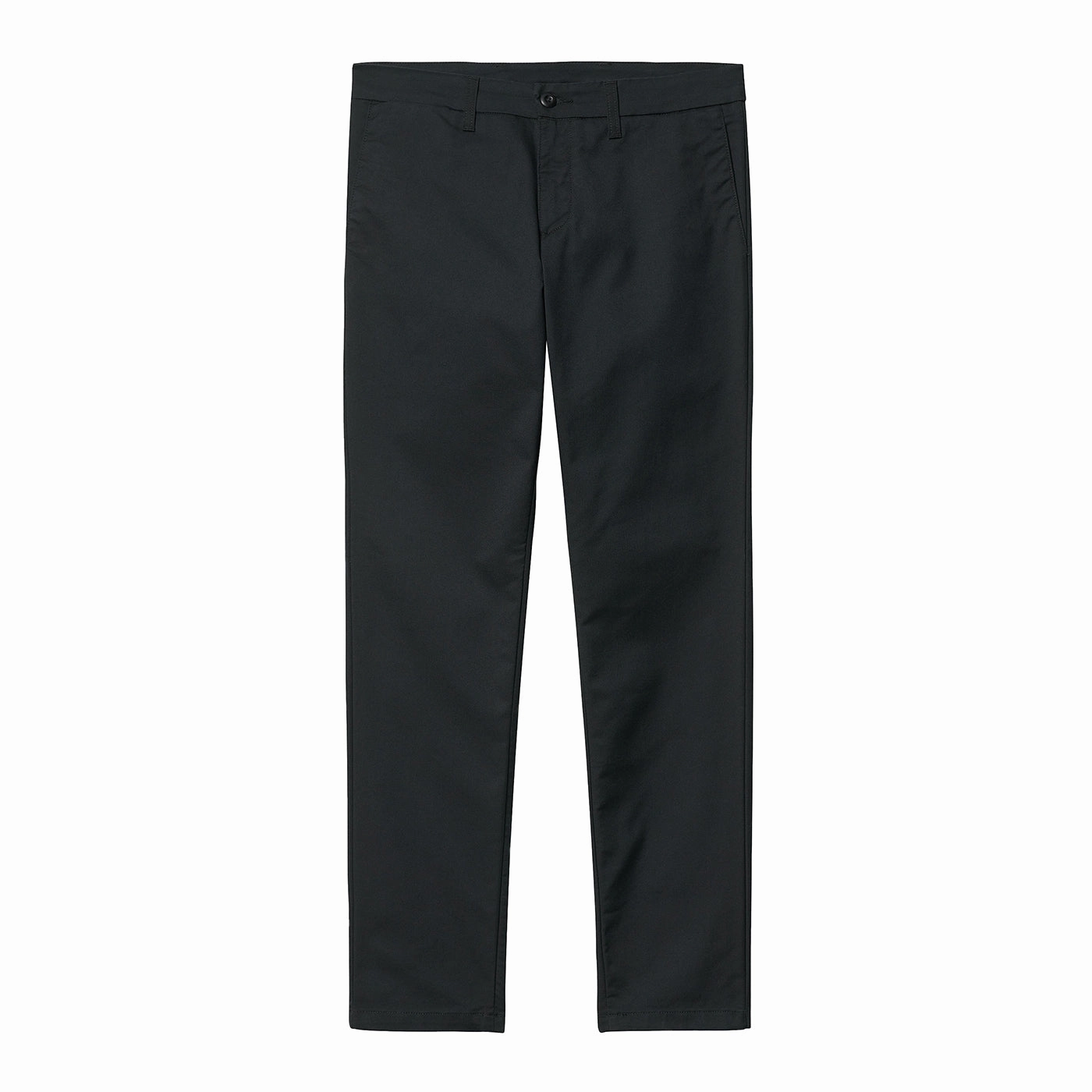High Waist Carhartt WIP Sid Pant - Black Rinsed