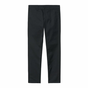 Abrasion Resistant Panels SecureClosures Carhartt WIP Sid Pant - Black Rinsed