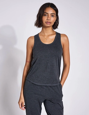Shock Resistant ReSet Relaxed Tank - Moon Heather