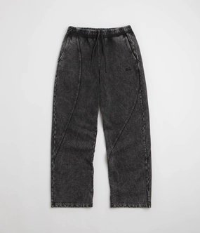 AntiStaticLining Dime Cyclone French Terry Pants - Black Snow Washed
