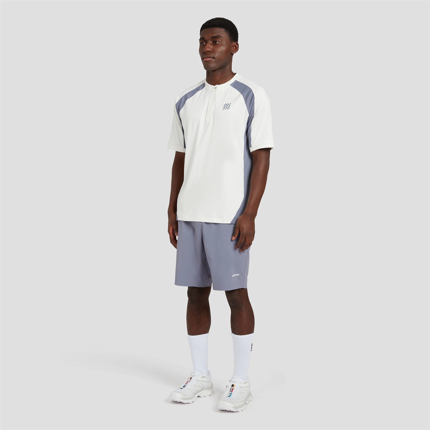 Ranger Golf Shorts Blue Metallic accents