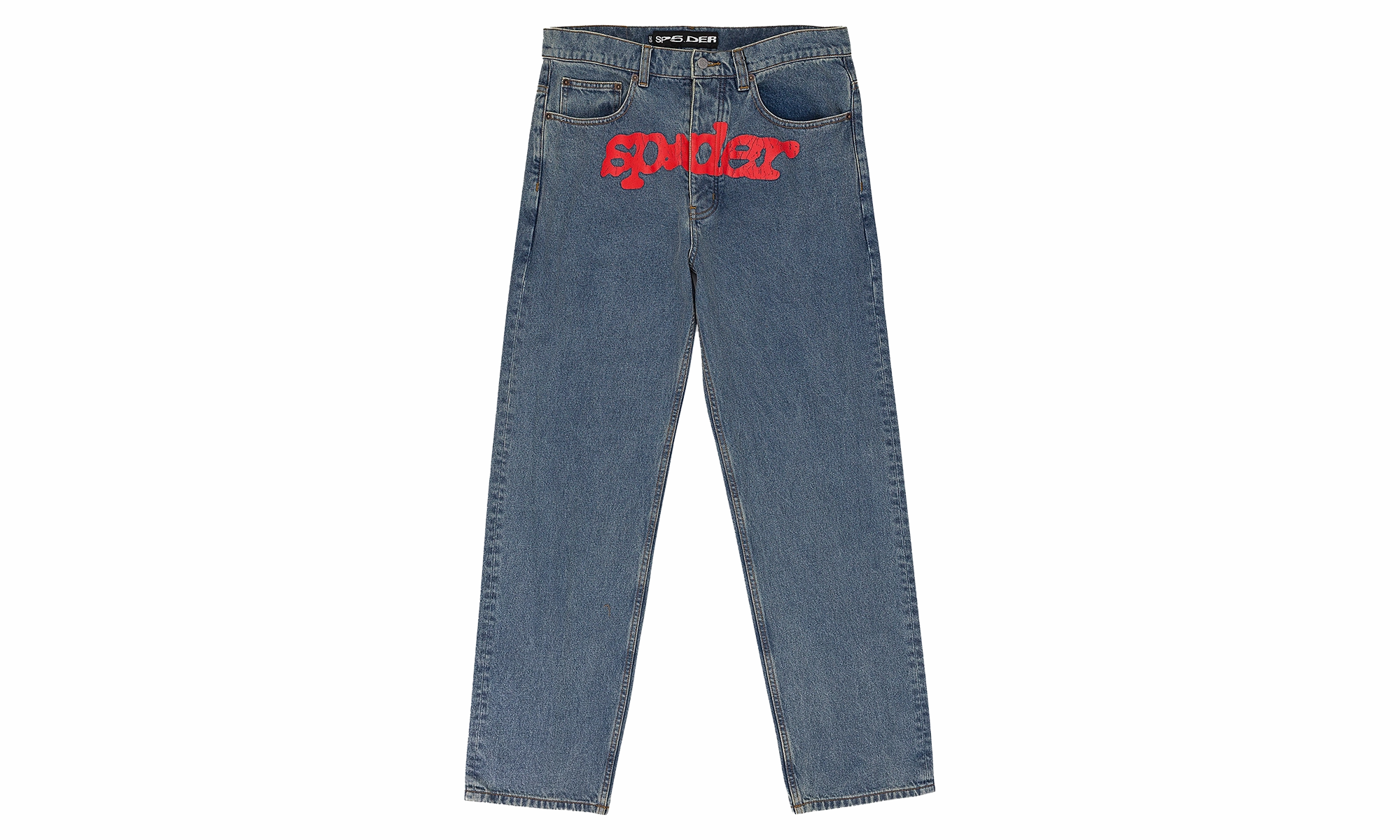 V3 STRAIGHT-FIT JEANS "Blue" Organic Cotton Essential Basics