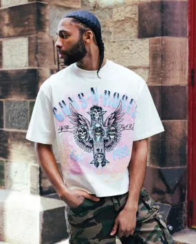 QuickAccess Pockets Eco Wear Central Mills Guns N' Roses Cropped Tee