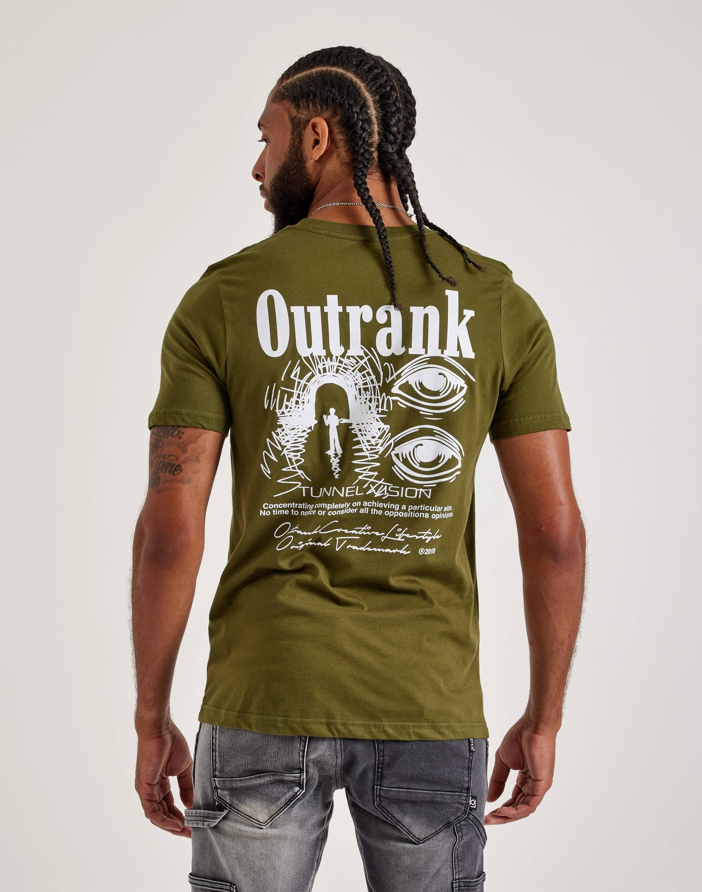 Light Flow Rush Mode Outrank Tunnel Vision Tee