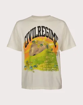 Utility Mode HygroscopicFiber CIVIL CLOTHING A New Dawn Boxy Tee