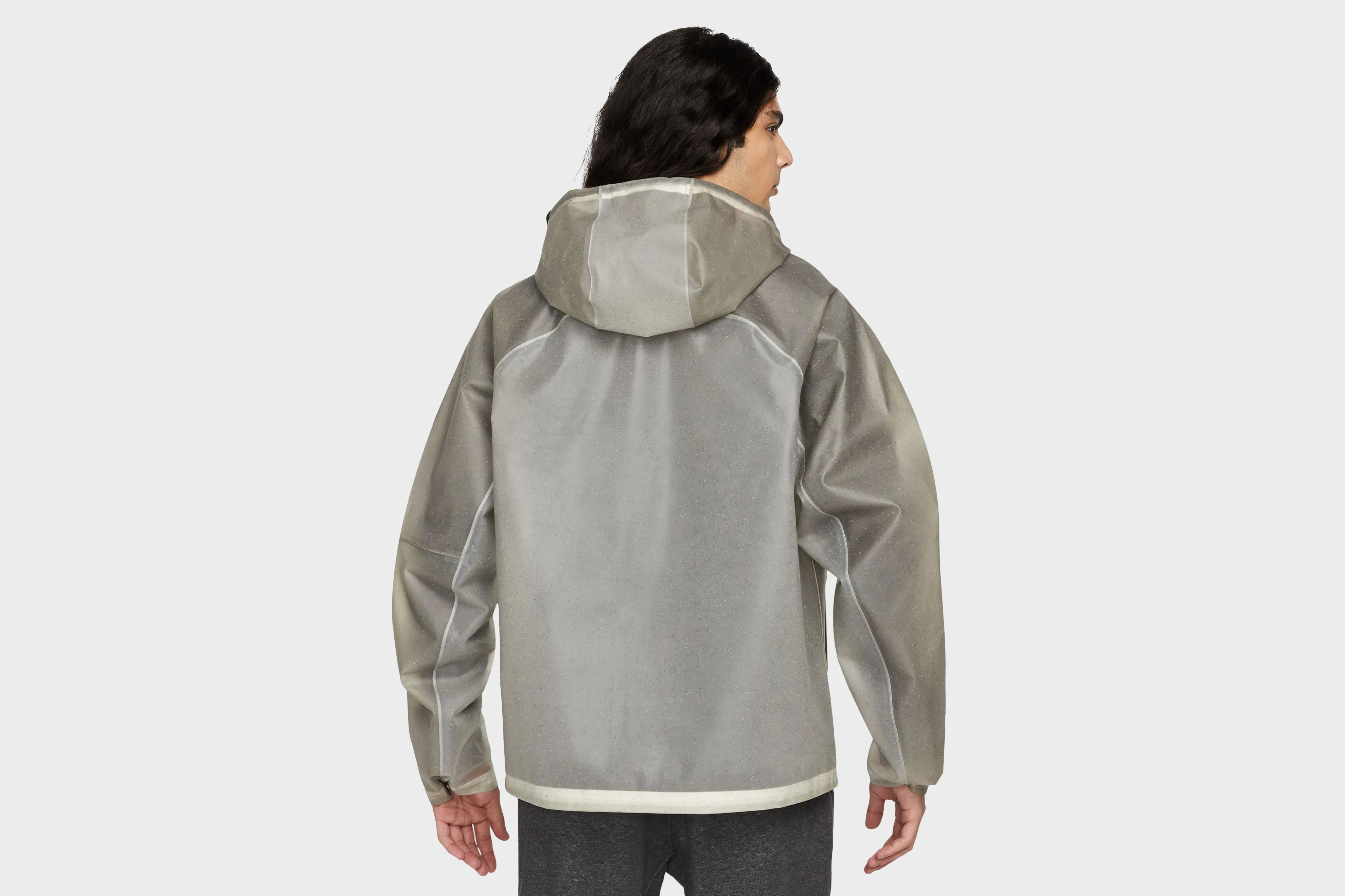 Hero Fit Nike Sportswear Men's Hooded TPU Jacket (Anthracite/Black/Black)