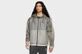 Thermal regulation Royal Charm Nike Sportswear Men's Hooded TPU Jacket (Anthracite/Black/Black)