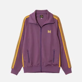 TRACK JACKET POLY SMOOTH - PURPLE Run Core ReflectiveDetails