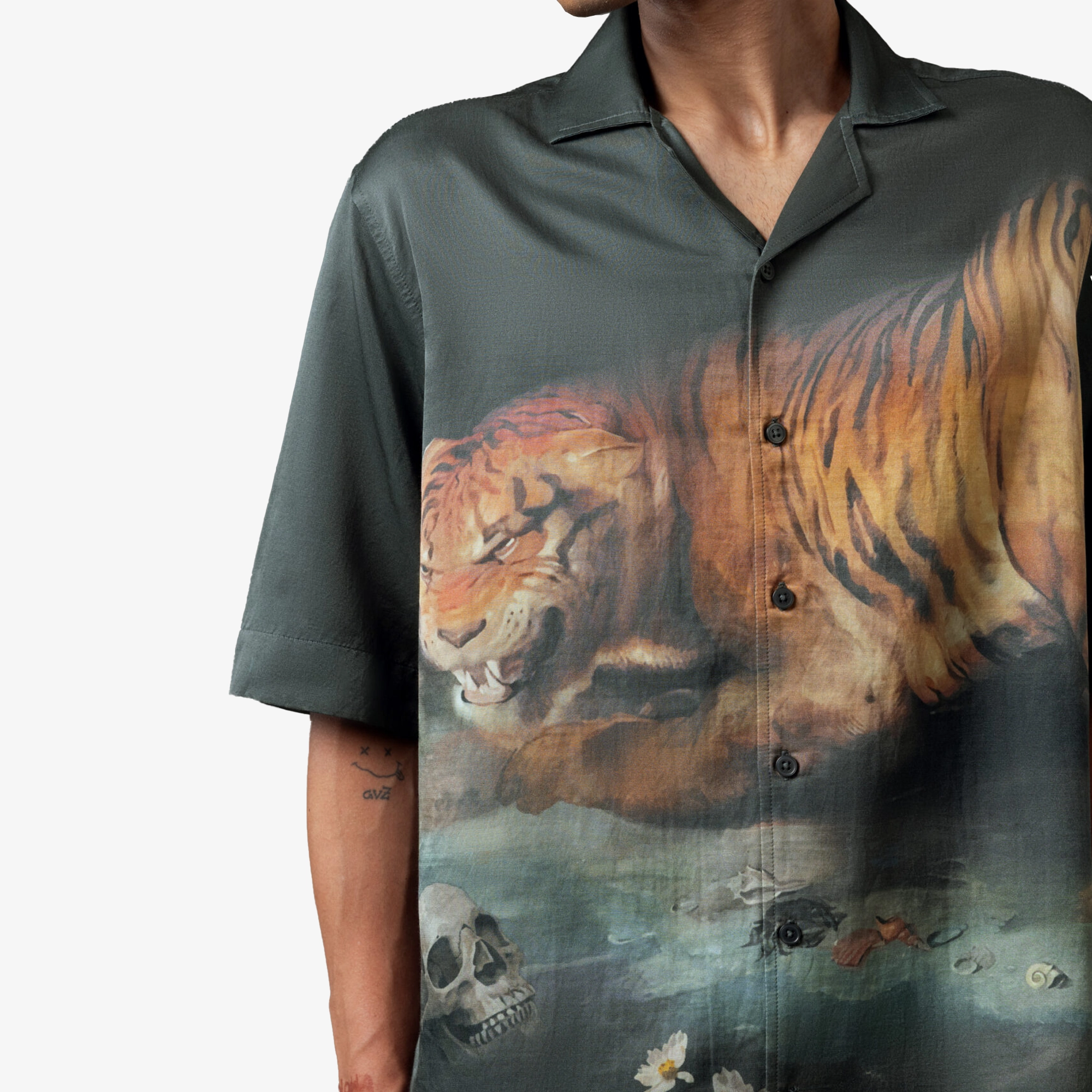 ALMOST GODS | FOUR CONTINENTS RELAXED SHIRT { MULTI Drive Core