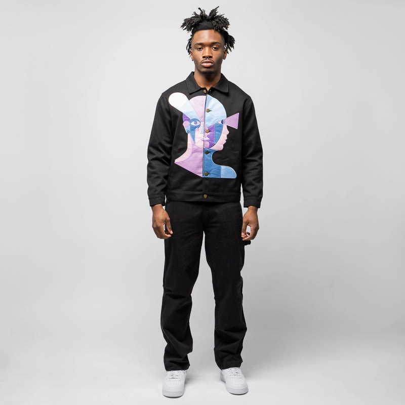 DoubleLayered Urban Pulse Awake NY Painter Pant - Black