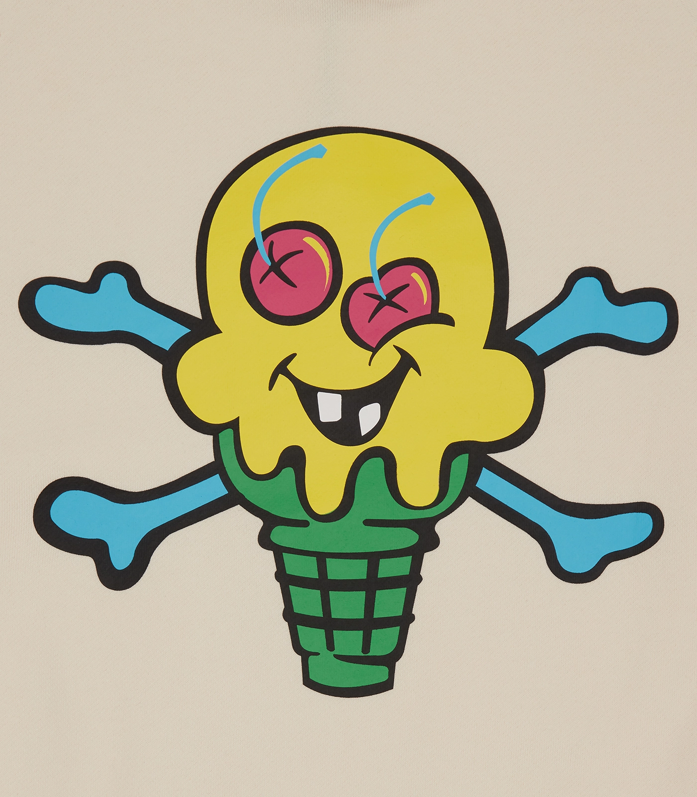 Garden Ease Fashion Core Ice Cream Cones 'N Bones Crewneck