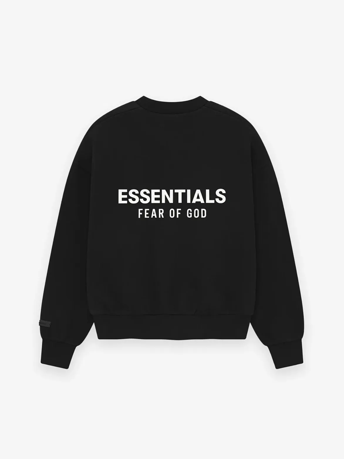 Scandi Clean CLASSIC CREWNECK SWEATSHIRT - JET BLACK