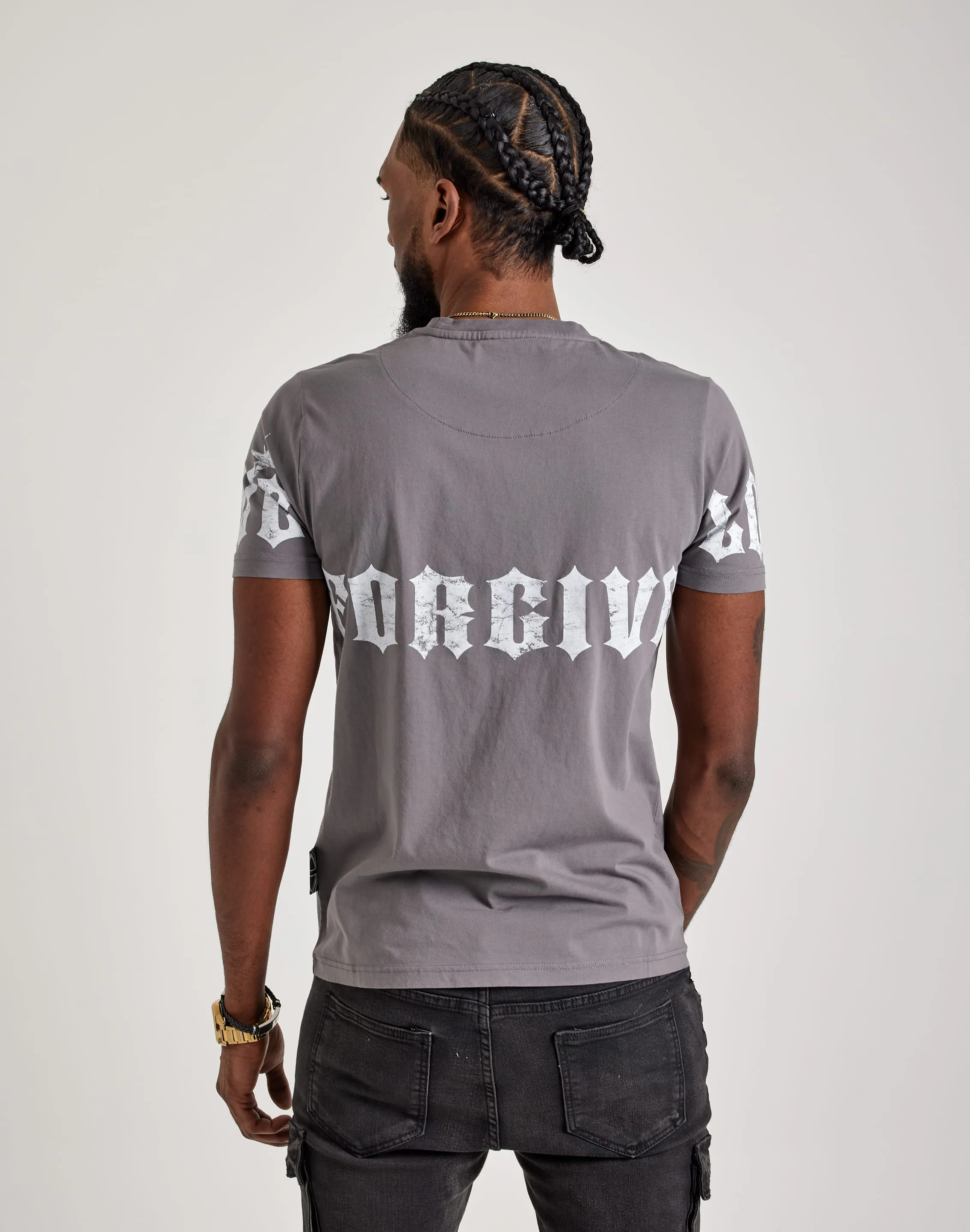 Gym Safe Metal Core Blessed UK Live Love Forgive Tee