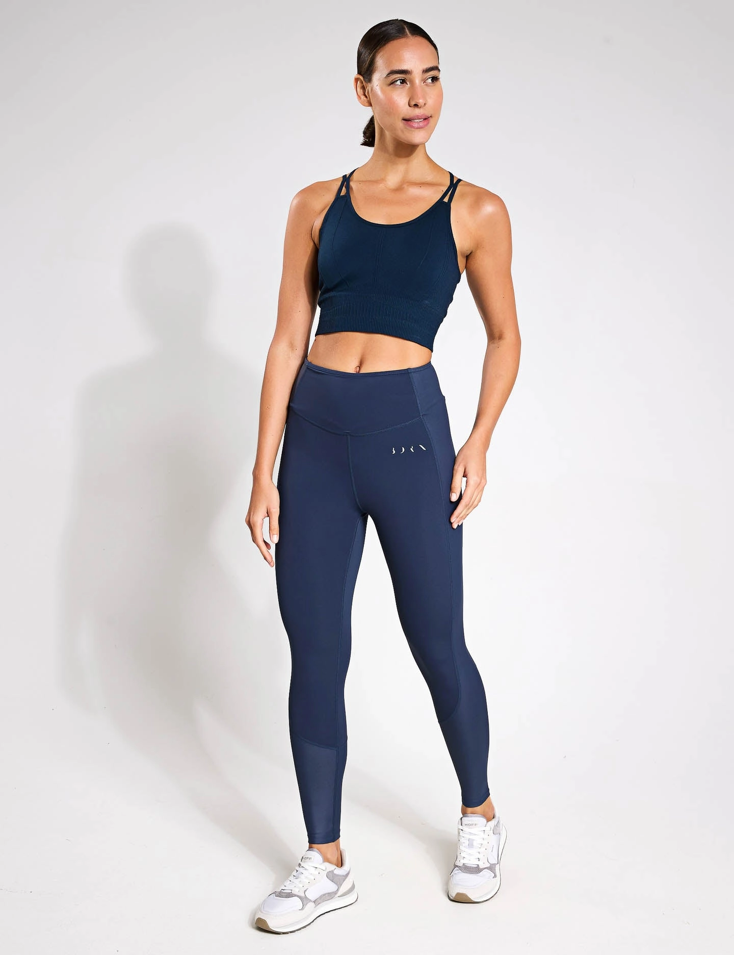 Urban Commuter Moisture Wicking Luana Legging - Sailor Blue
