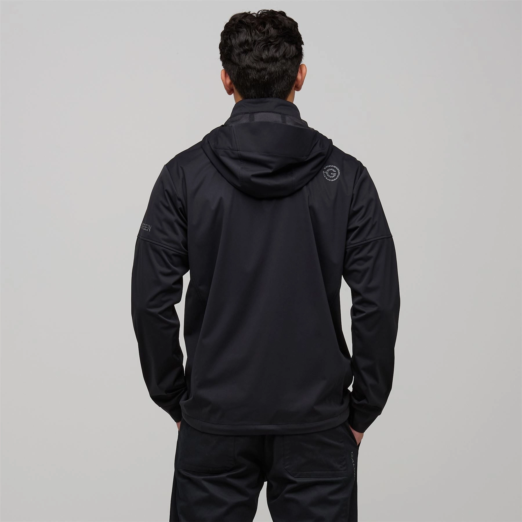 Luke CONCEPT Hooded Windproof Jacket Black High-quality Cozy Jacket