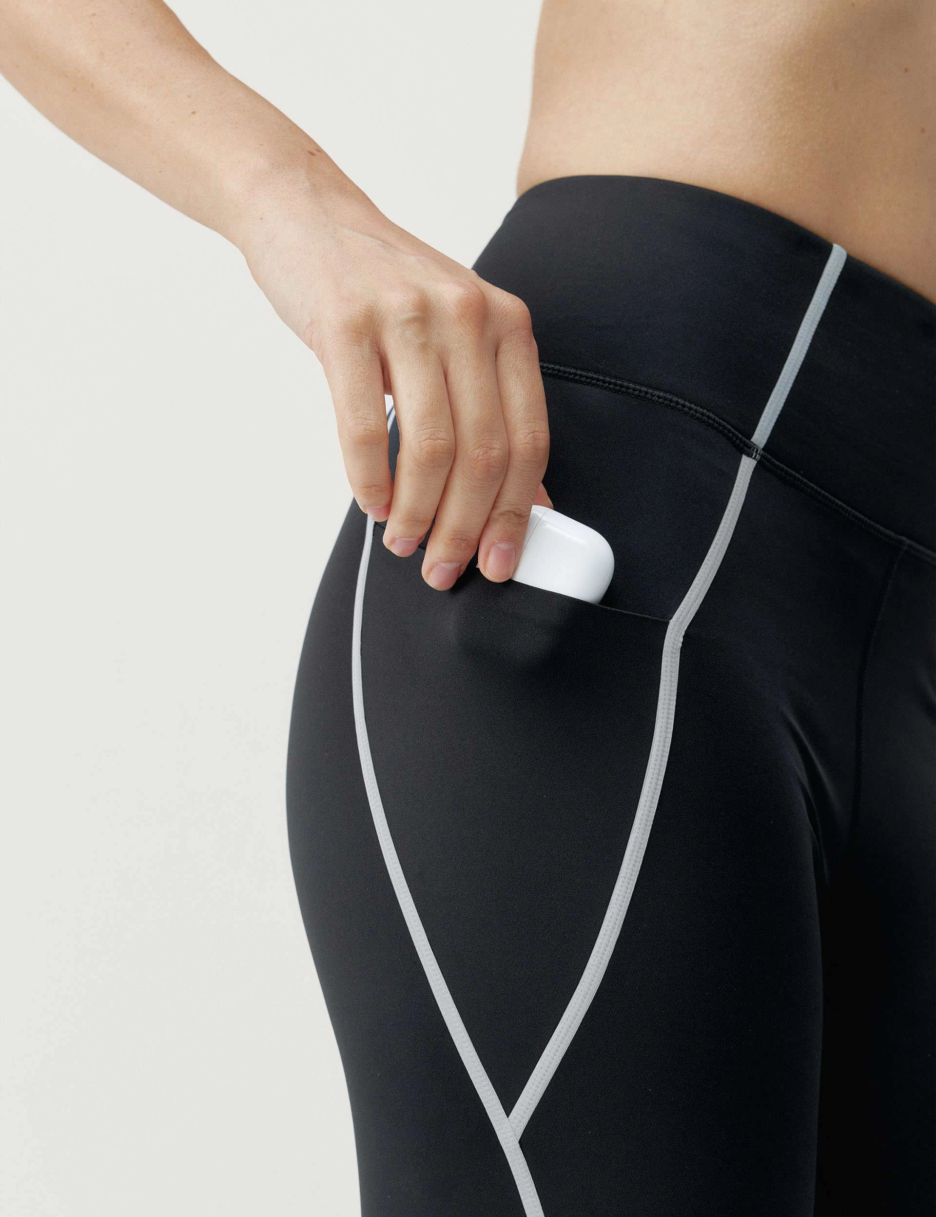 Luna Shorts - Black Quick Release Fasteners Reinforced Stress Points