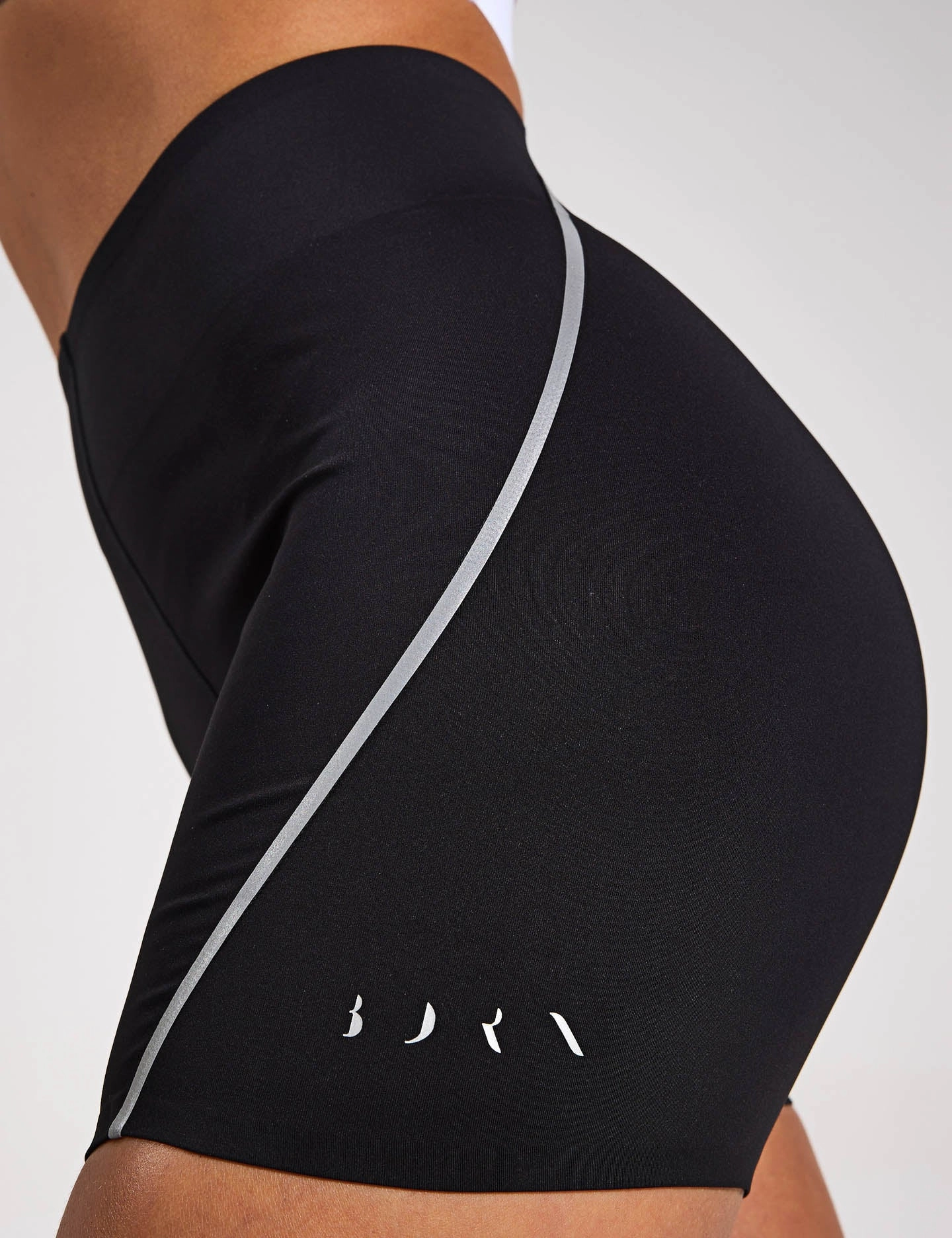 Luna Shorts - Black Shock Dispersing Architecture Sweat Resistant Coating