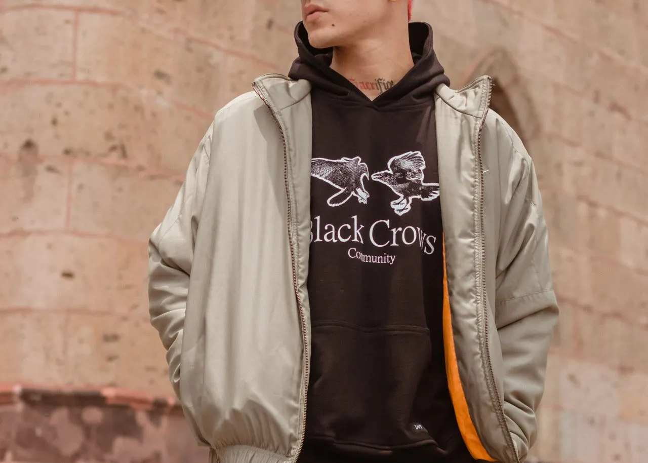 Lust BCC Paper Crows Hoodie ErgonomicShape Soft Inner Lining