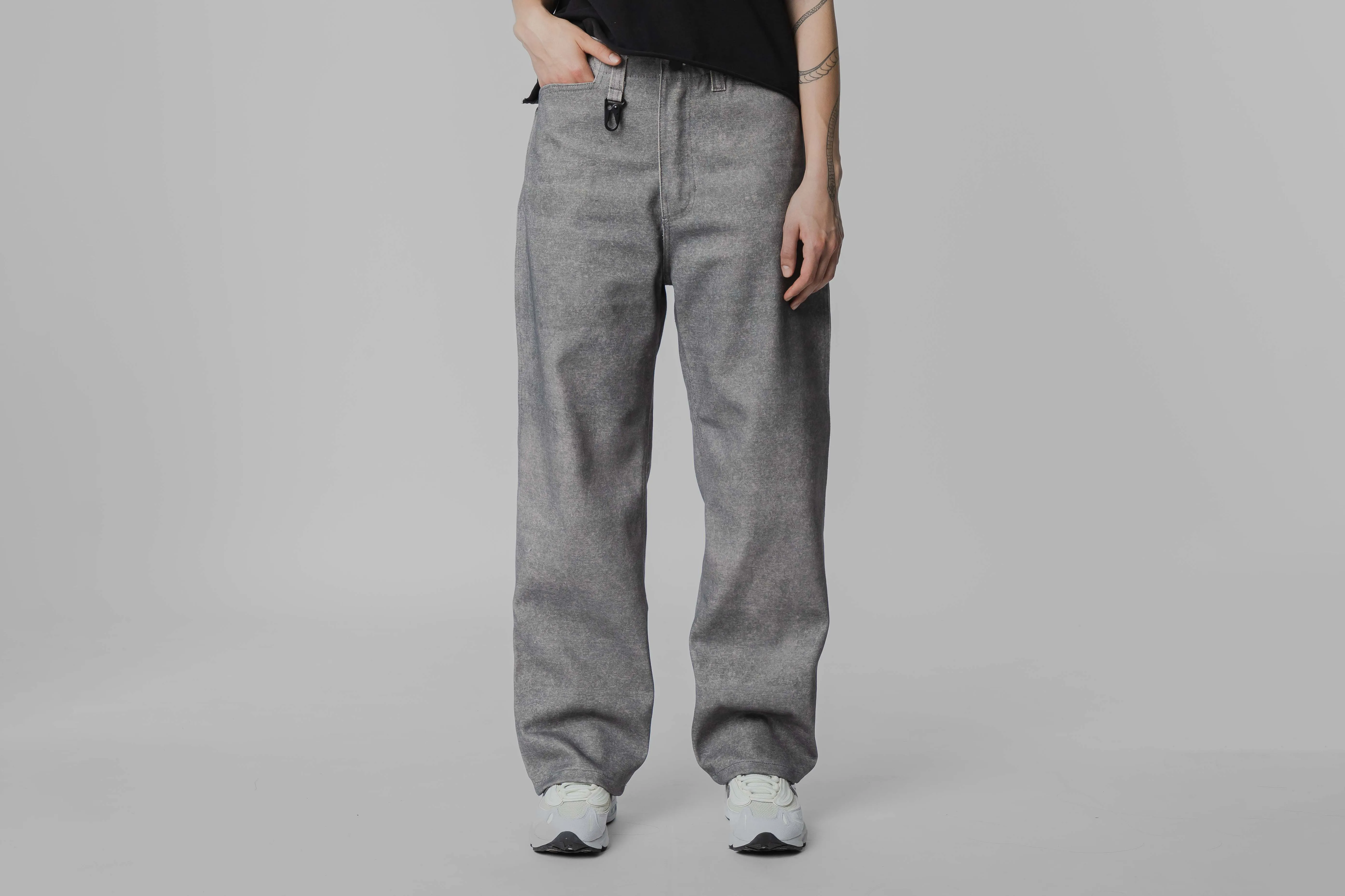 Functional Look Petite Fit Lust Brand Jeans 'Grafito'