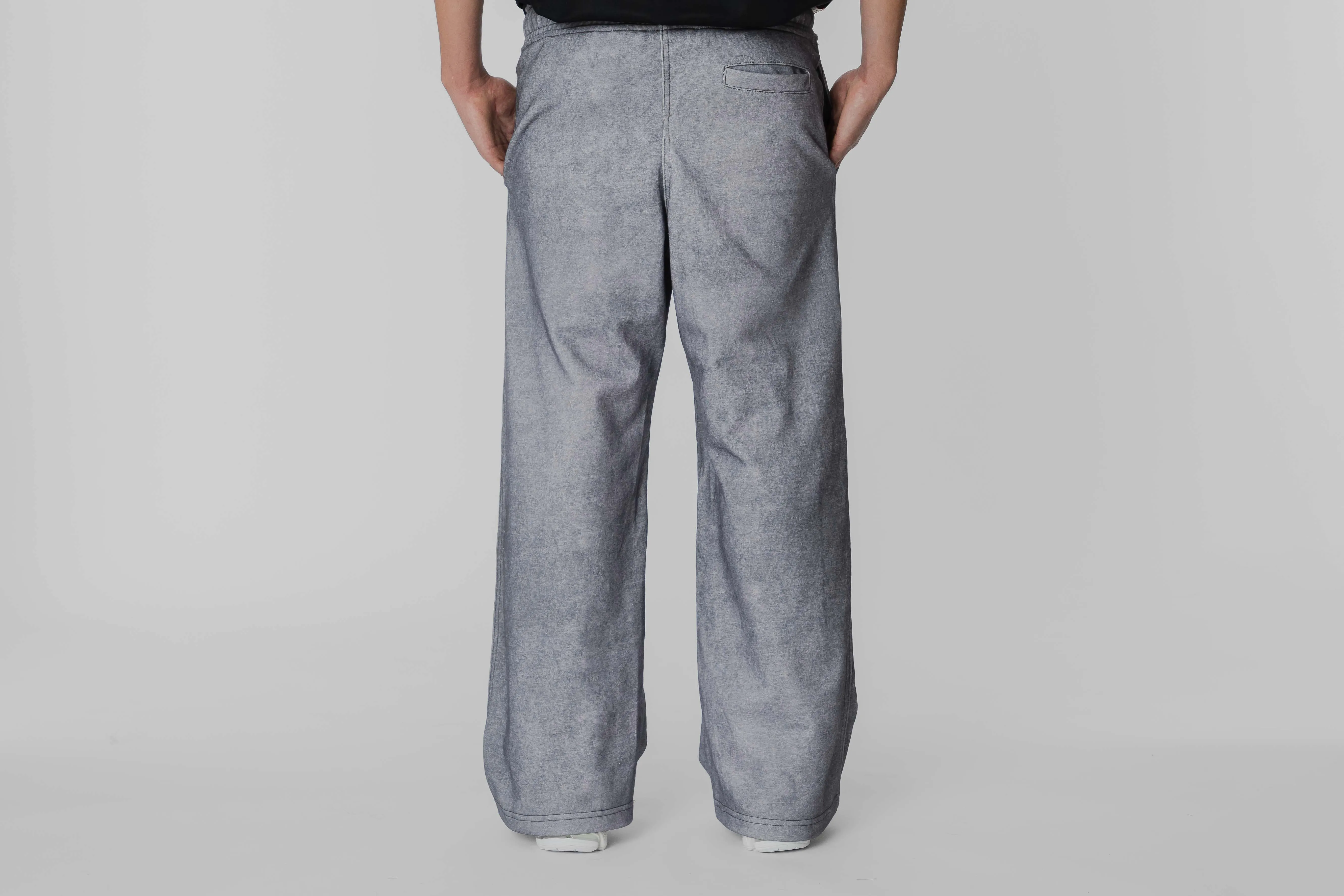 ResilientElasticBand Stylish Waistband Lust Brand Pants 'Grafito'