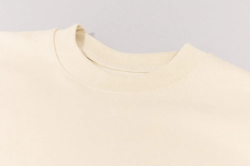 Lust Brand Tee 'Khaki' Stretchable Material