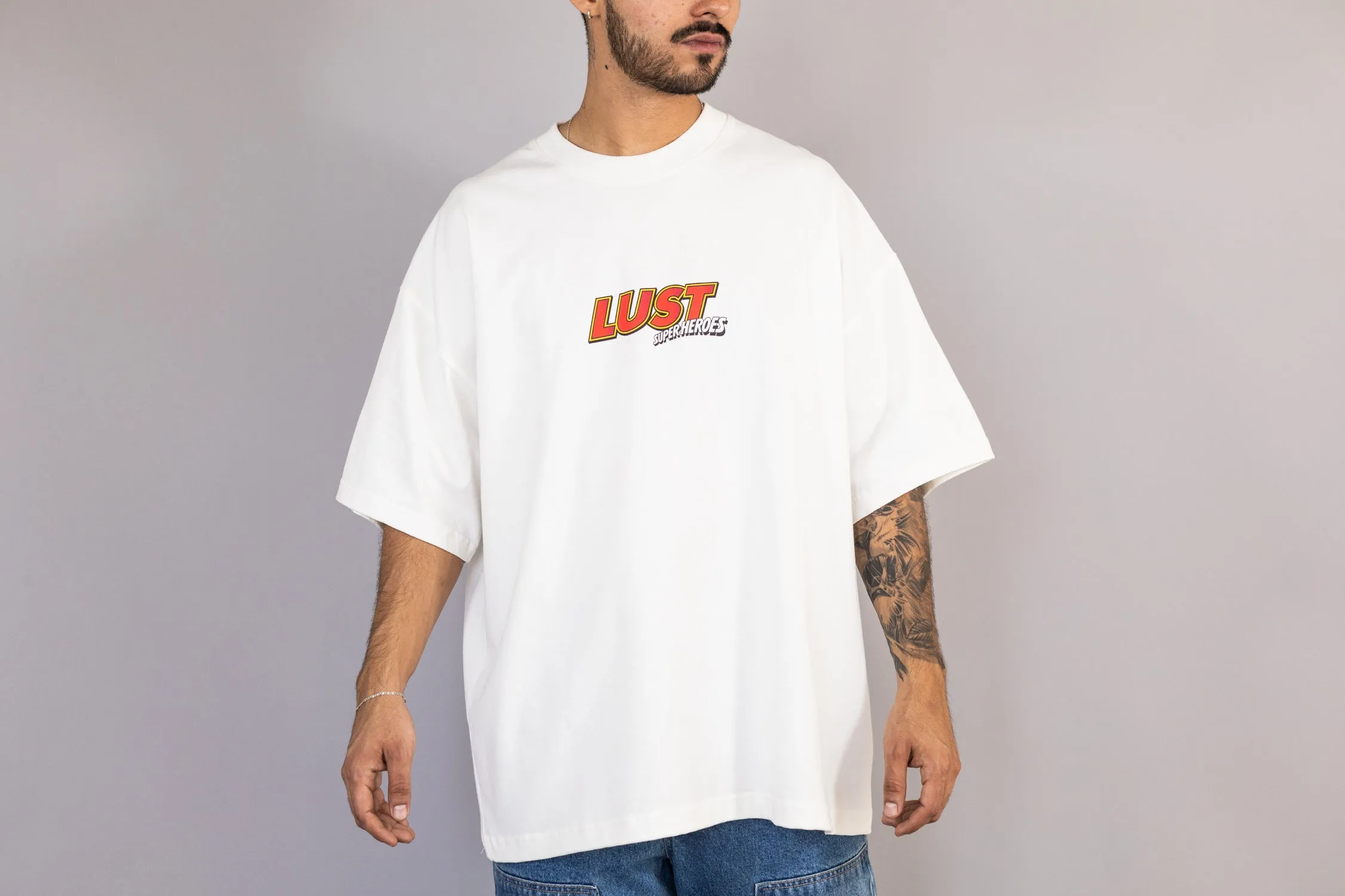 Lust Brand x Marvel Hulk Tee Friction Resistant Finish LatticeKnit